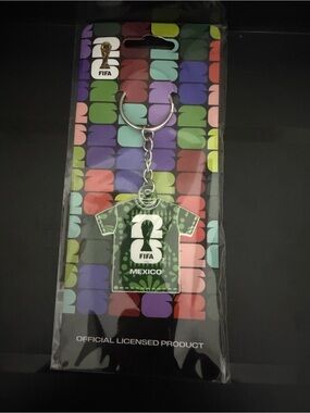 FIFA World Cup 2026 Collectible Souvenir - Keychain Mexico Jersey Green